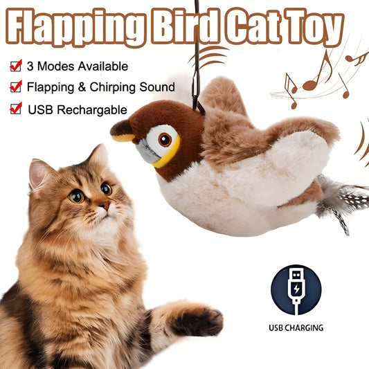 Interactive Flapping Bird Toy
