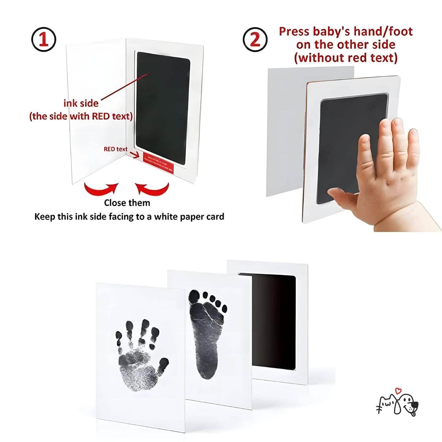 Paw Print Ink Kit
